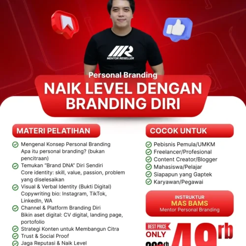 Personal Branding – NAIK LEVEL DENGAN BRANDING DIRI